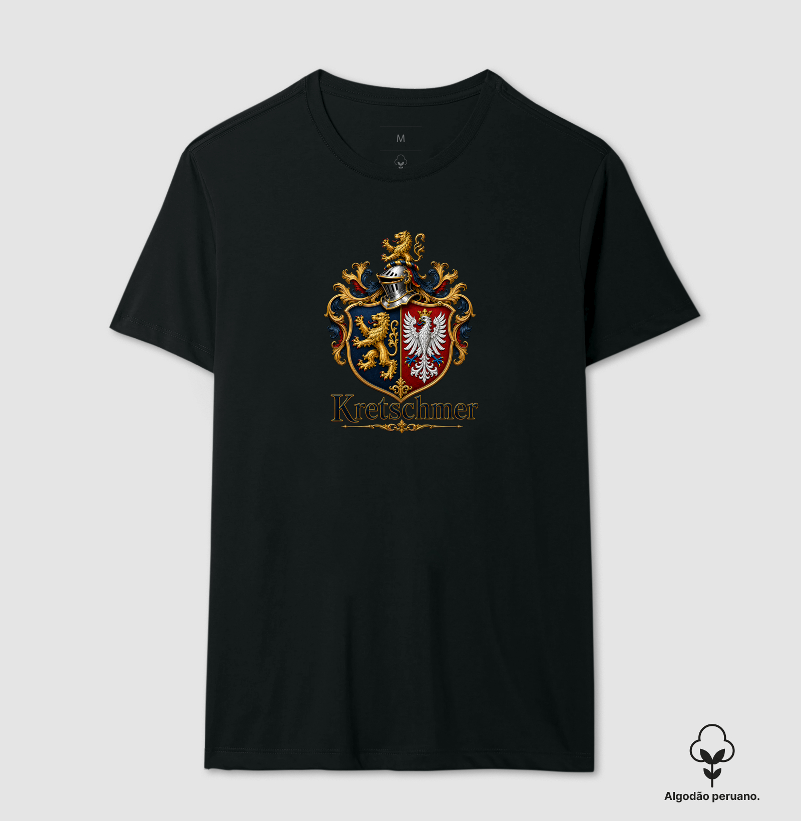 Kretschmer - Camiseta Algodão Peruano