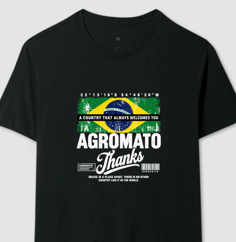 Camiseta Brasil é Único