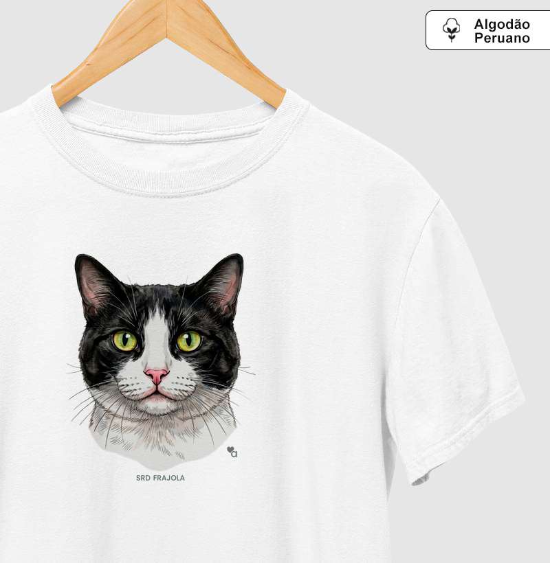 Gatos - SRD Frajola - Algodão Peruano