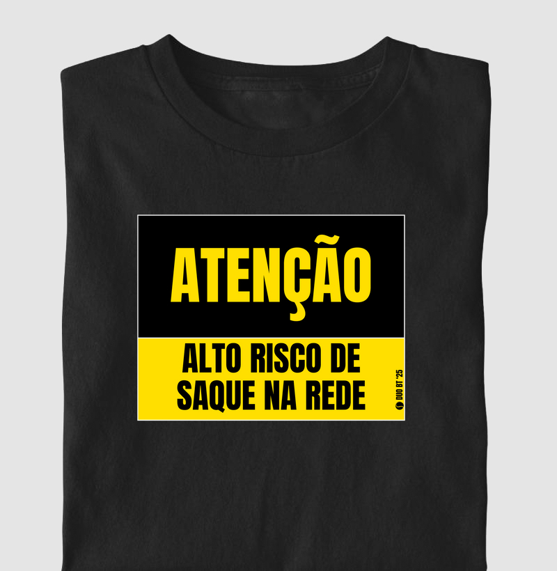 Atenção! Alto Risco De Saque Na Rede