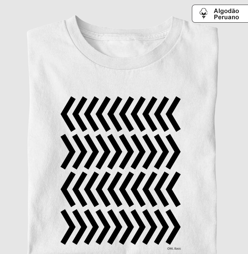 Camiseta Minimal Setas Owl Basic