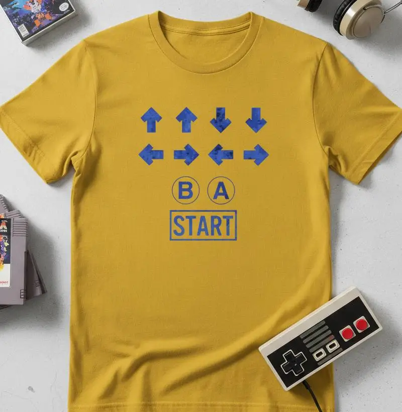 Konami code - Camiseta