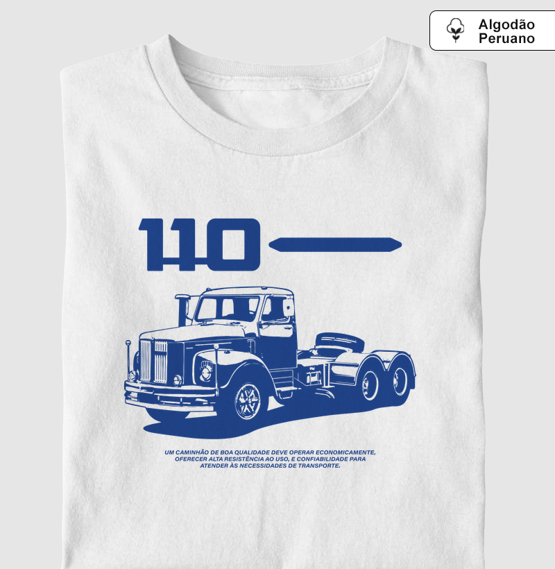 110 - Camiseta Algodão Peruano
