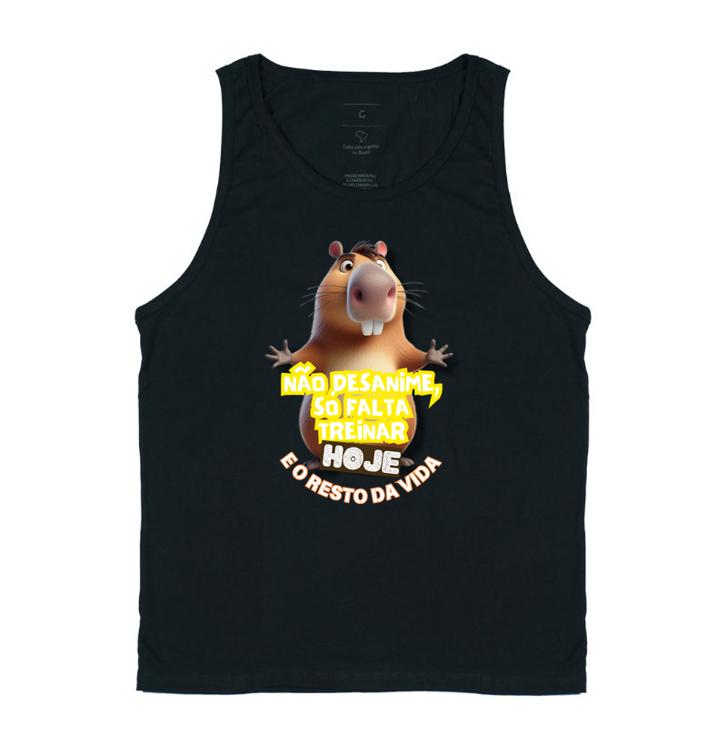 Não desanime, só faltar treinar hoje e o resto da vida