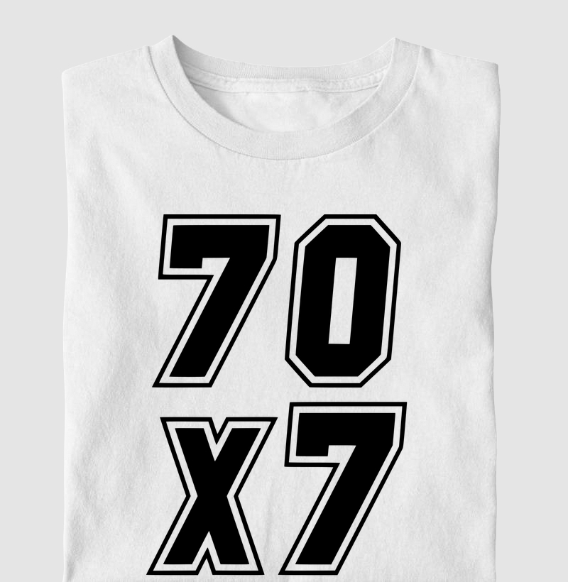 Camiseta Masculina 70x7  - Camiseta