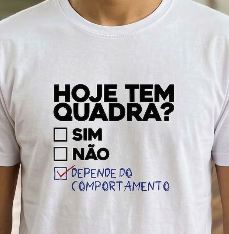 Hoje tem quadra?