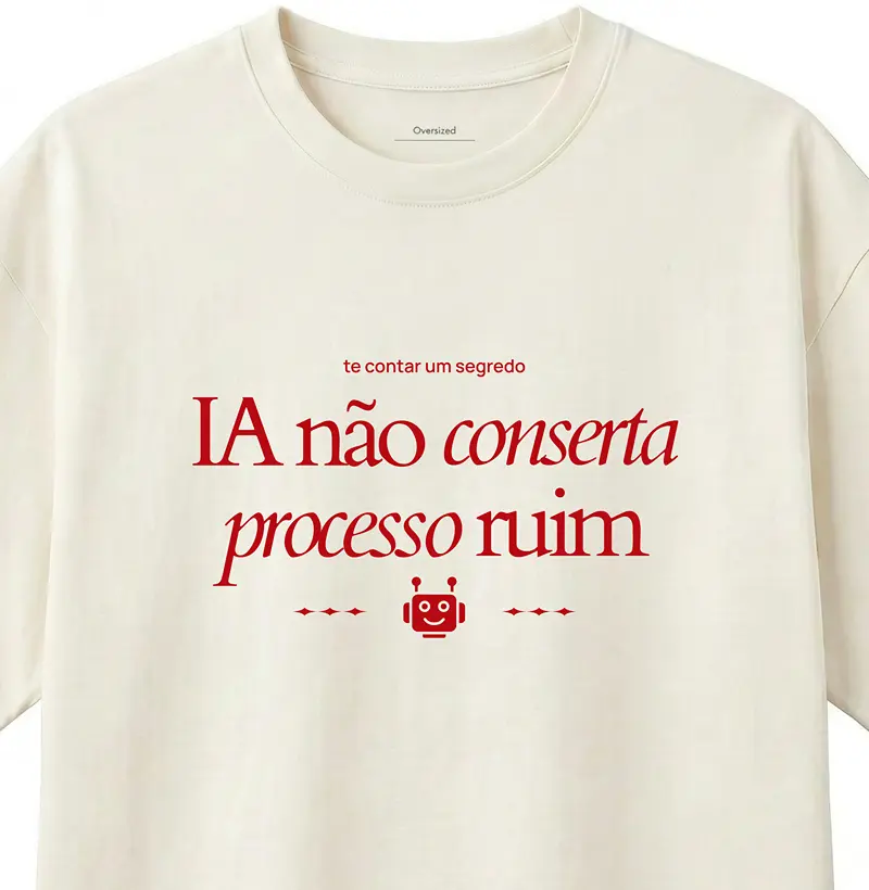 IA não conserta processo ruim