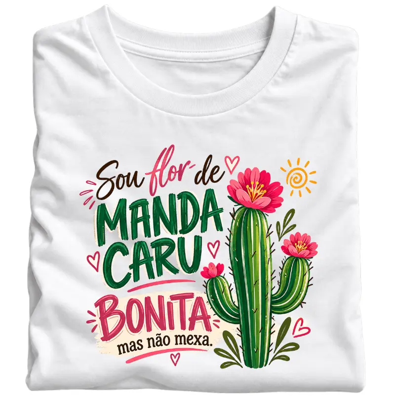 Camiseta Flor de Mandacaru (2) 