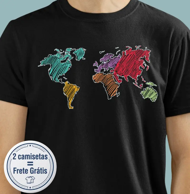 Camiseta Premium Geografia