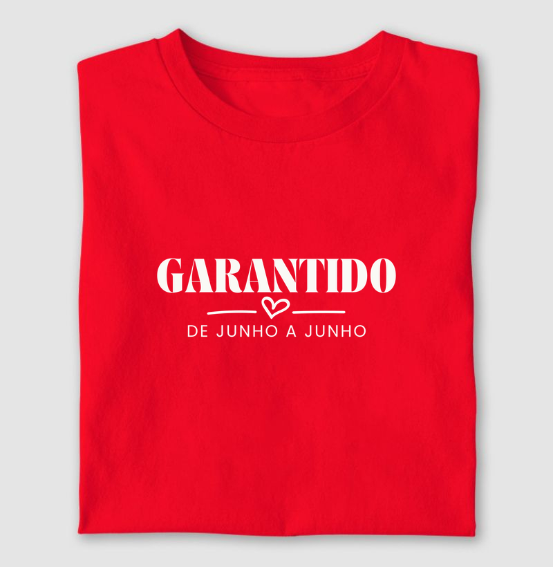 Garantido de junho a junho