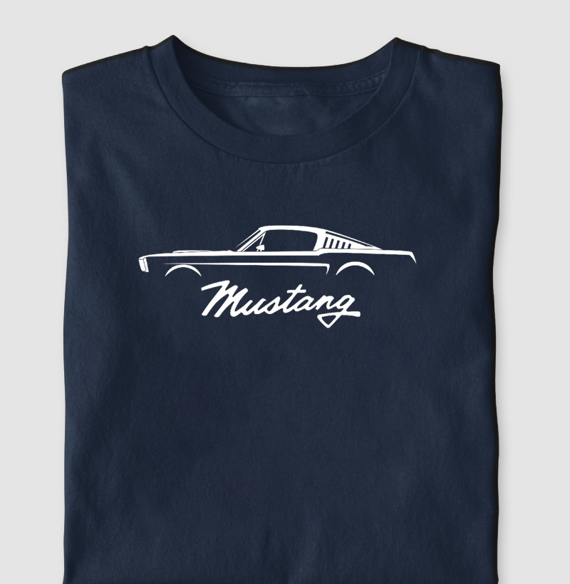 Camiseta Mustang Minimalista