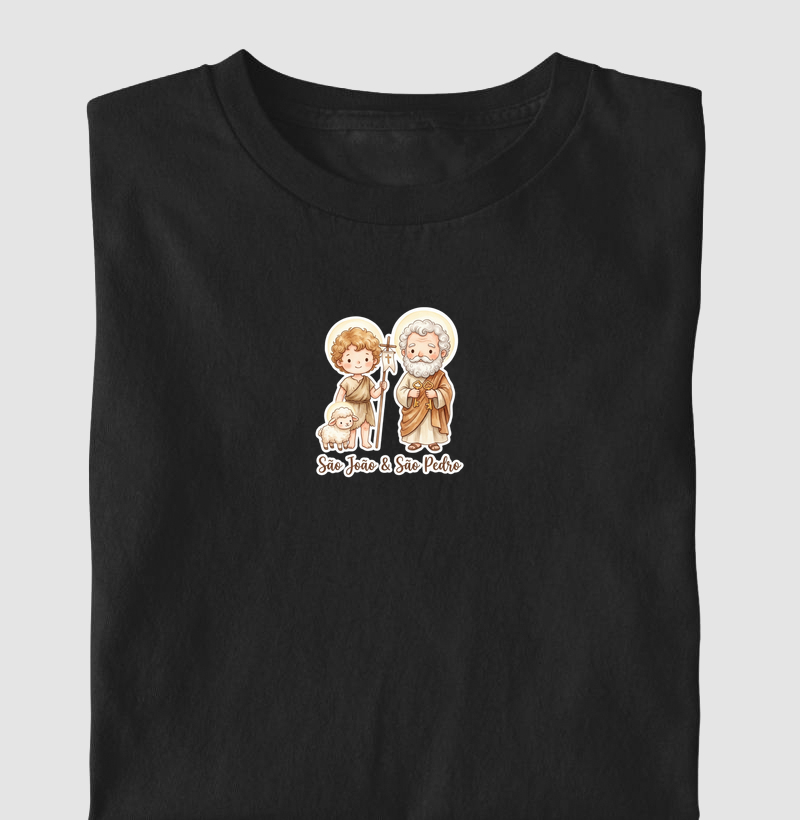Camiseta Infantil São João e São Pedro