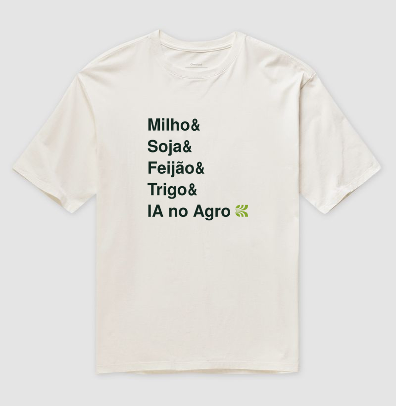 Camiseta Milho & Soja & Feijão & Trigo
