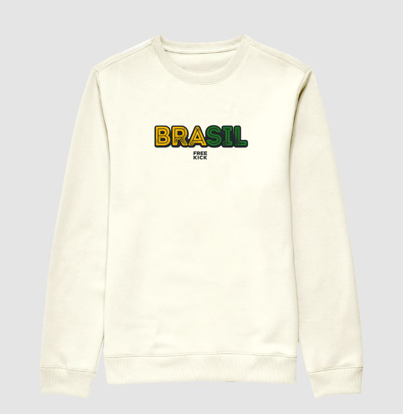 SUÉTER FREE KICK BRA SIL