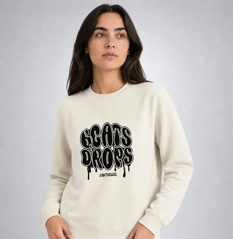 BEATS & DROPS — Suéter Moletom