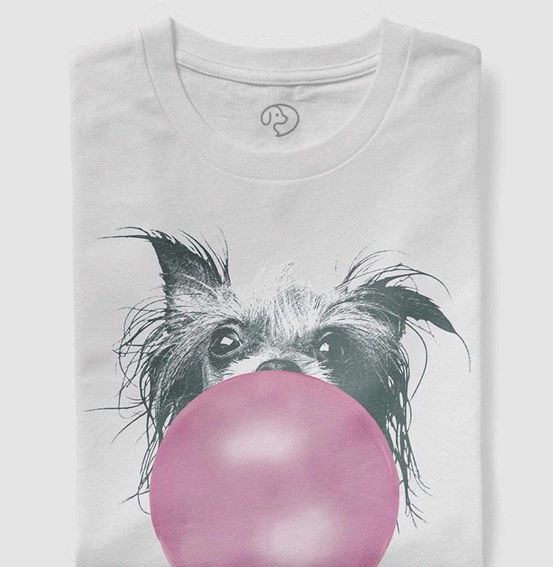 Cachorro com Chiclete