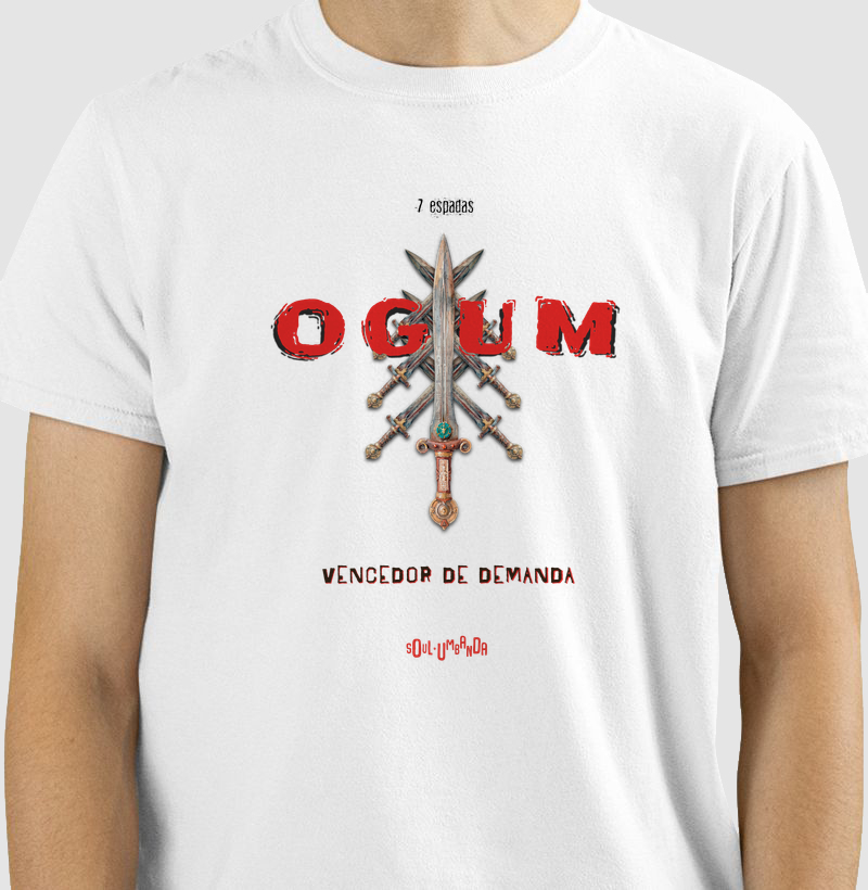 camiseta OGUM orixá