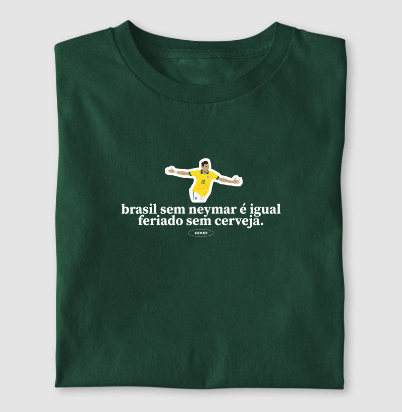 Camisa do Brasil - BRASIL SEM NEYMAR