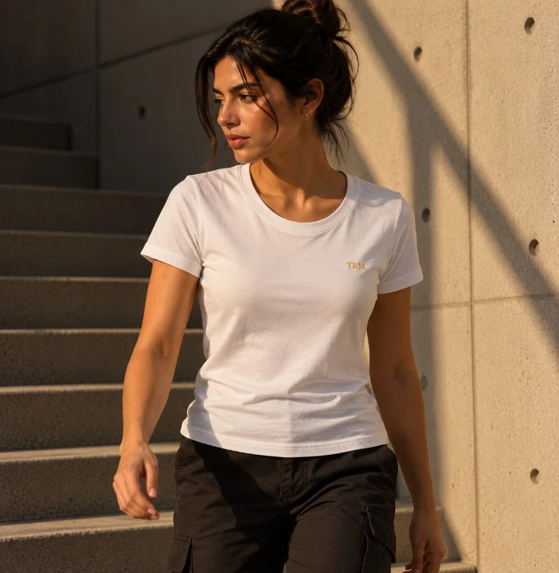 TRM Timeless Tee Feminina White - Camiseta
