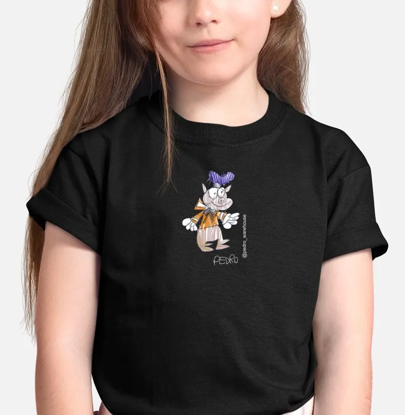 CAMISETA MINI - PORCO MADEIRINHA