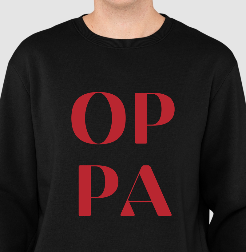 Oppa Coreano (Vermelho)