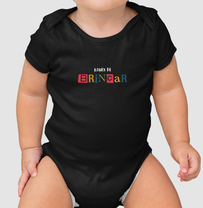 Body Infantil - Roupa de Brincar 