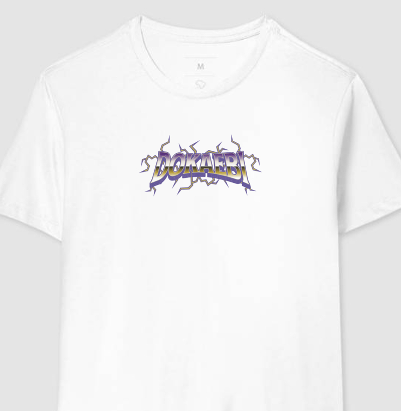 Camiseta thunder - Branca