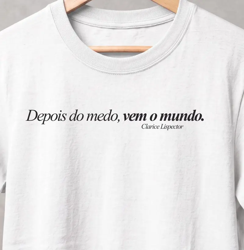 Depois do medo, vem o mundo