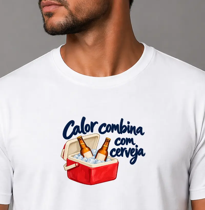 Calor combina com cerveja