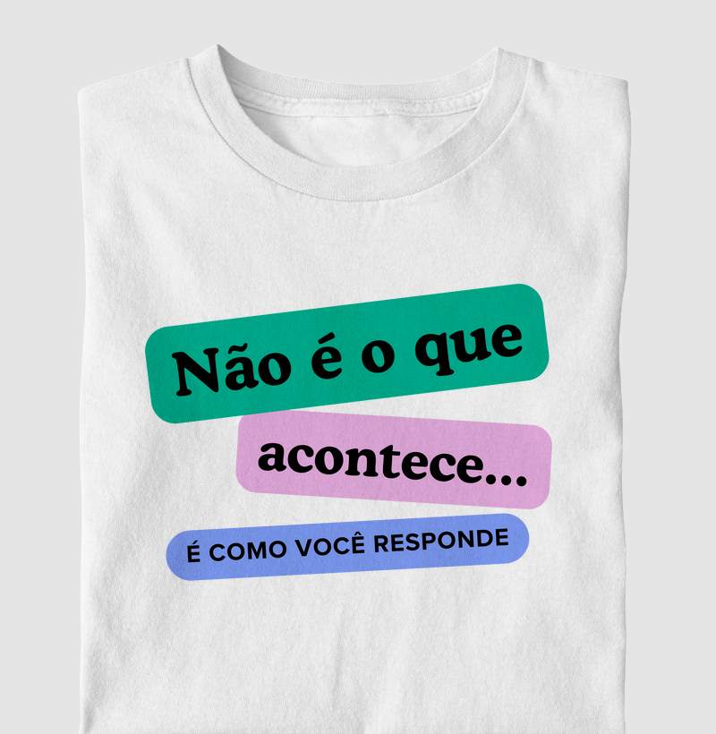 Não É O Que Acontece... É Como Você Responde