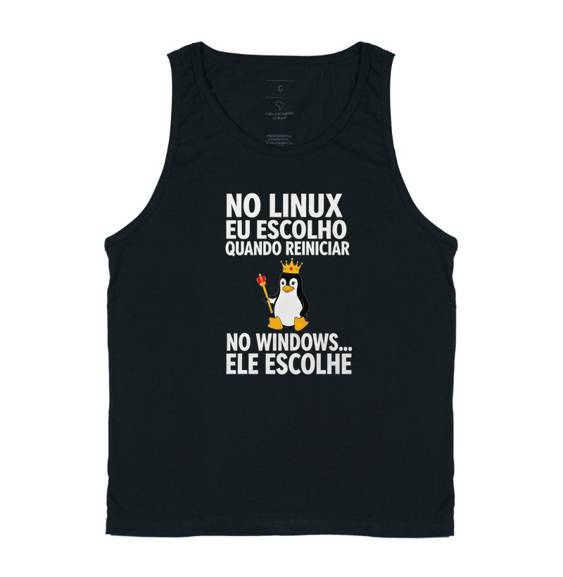 No Linux Eu Escolho Quando Reiniciar