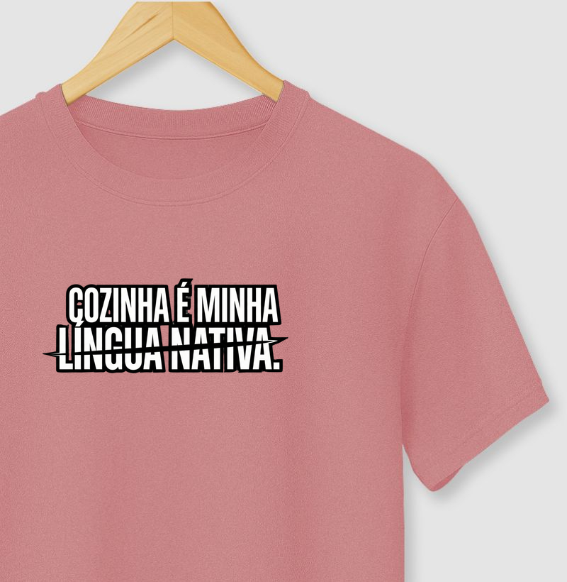 Cozinha é minha língua nativa.