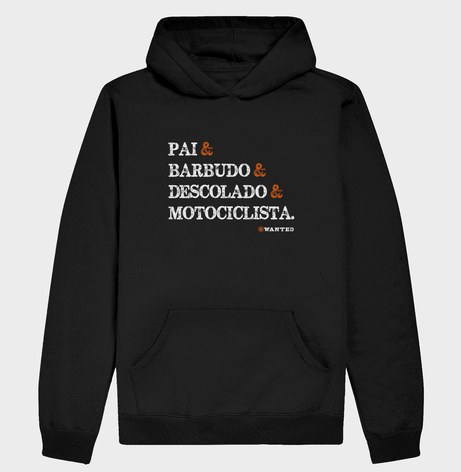 Pai, Barbudo, Descolado, Motociclista 