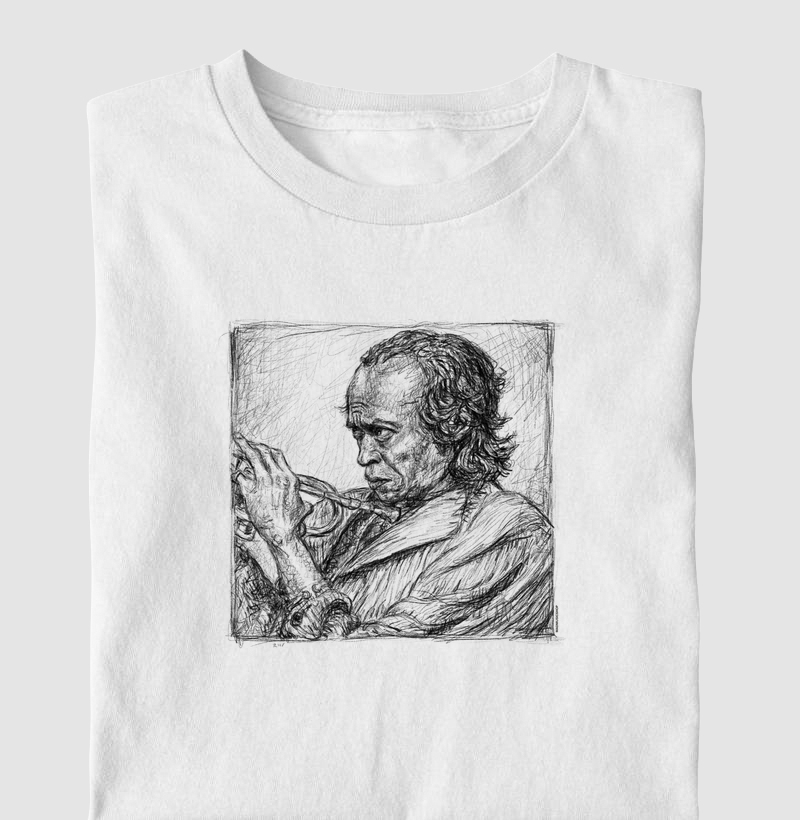 Miles Davis Retrato - Arte