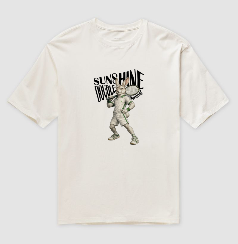 Camiseta Oversized Sunshine Double Winner
