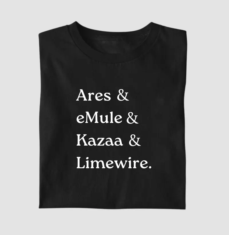 baixar música era um ato de coragem!