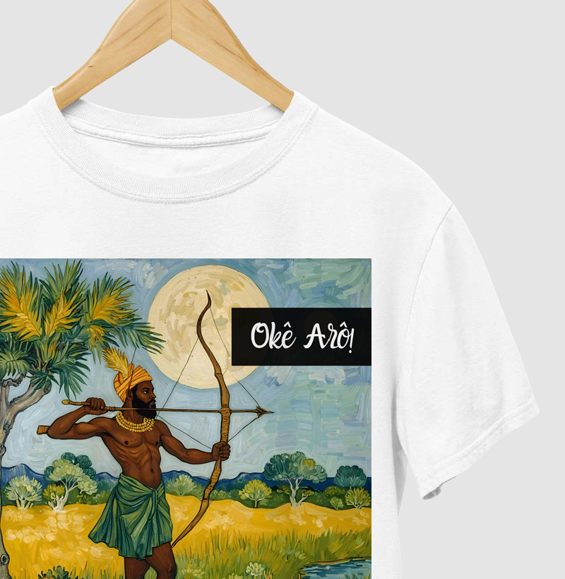 Camiseta - Oxóssi - Pintura 6