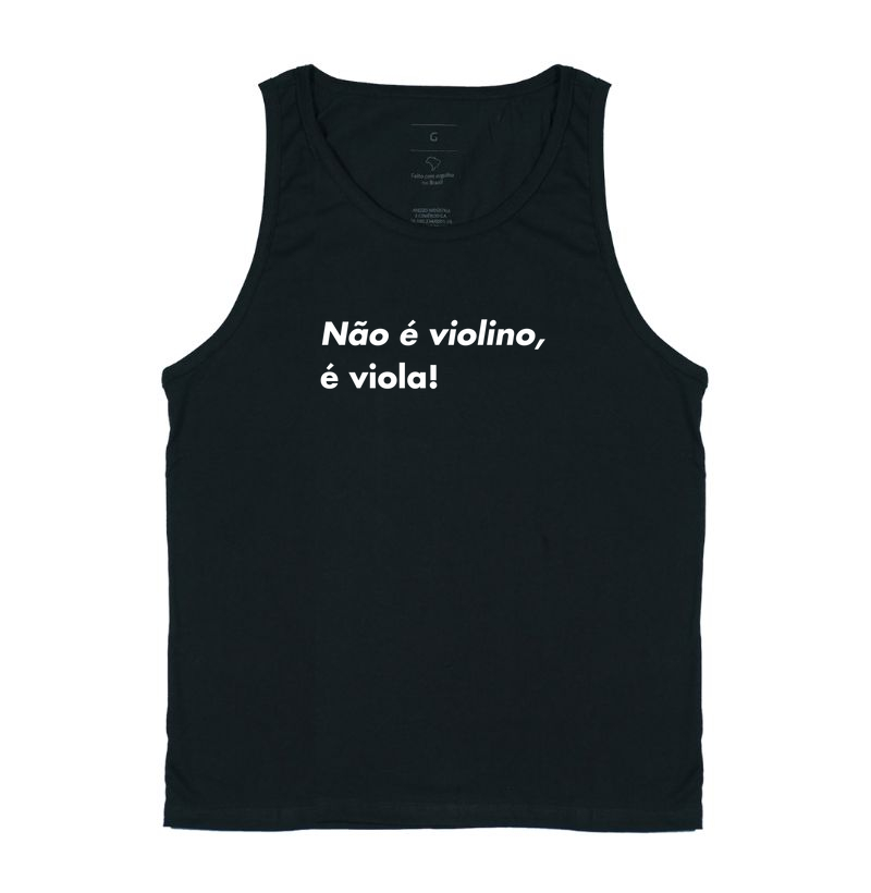 Não é violino, é viola!