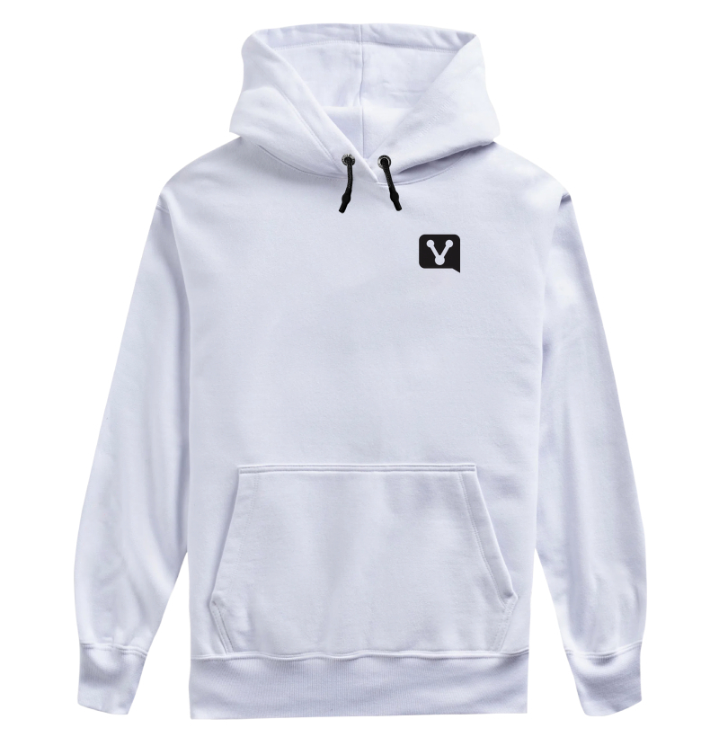 Moletom Clássico Logo Menor Preta