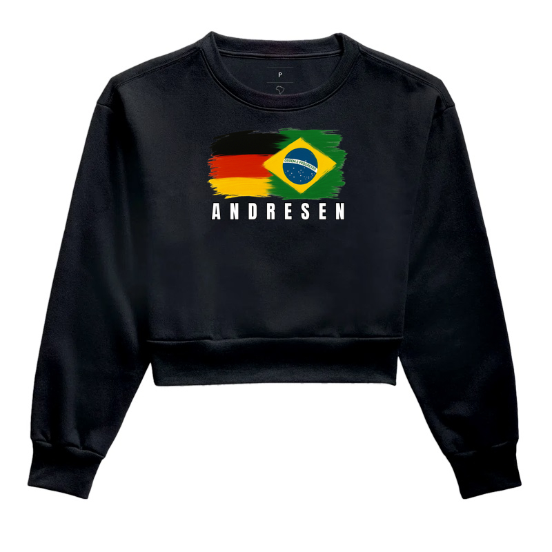 Andresen  - Cropped Moletom