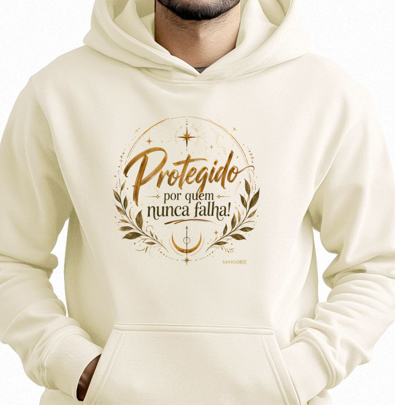 Protegido — Estampa Minimalista de Fé