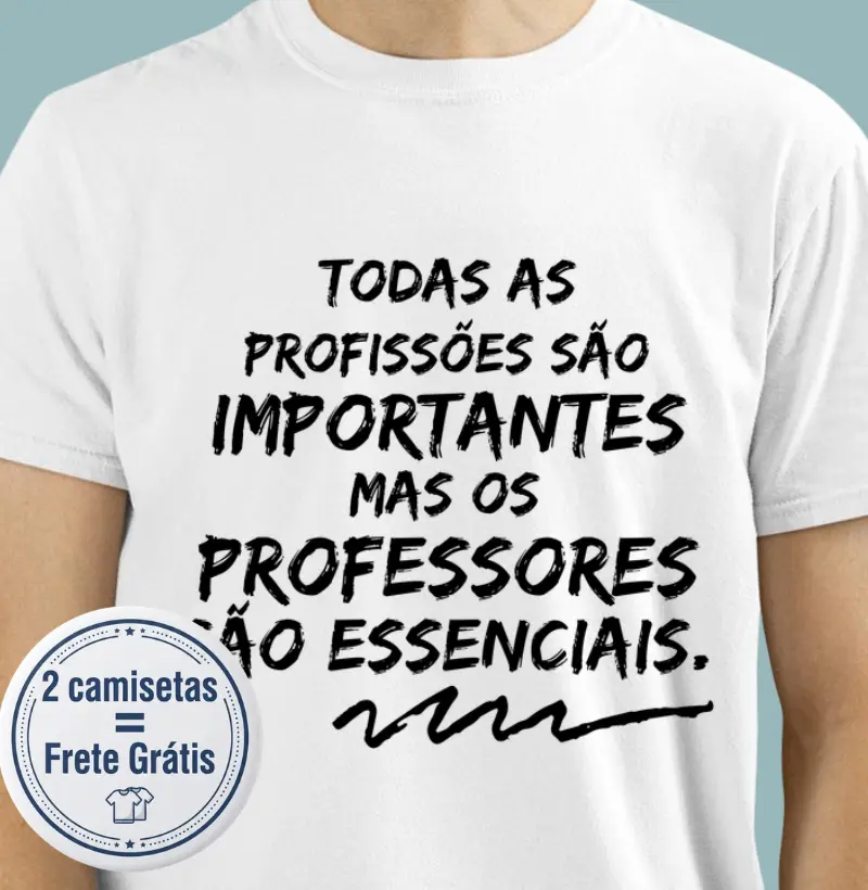 Camiseta Premium Professor/Pedagogo