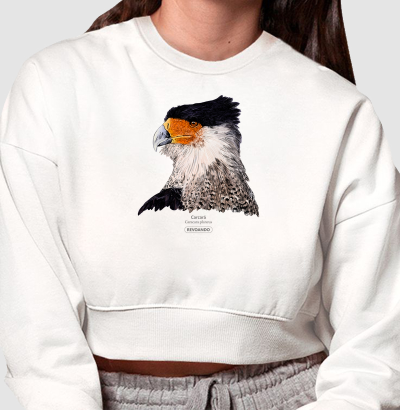 Rapinas Inky - Carcará - Moletom Cropped