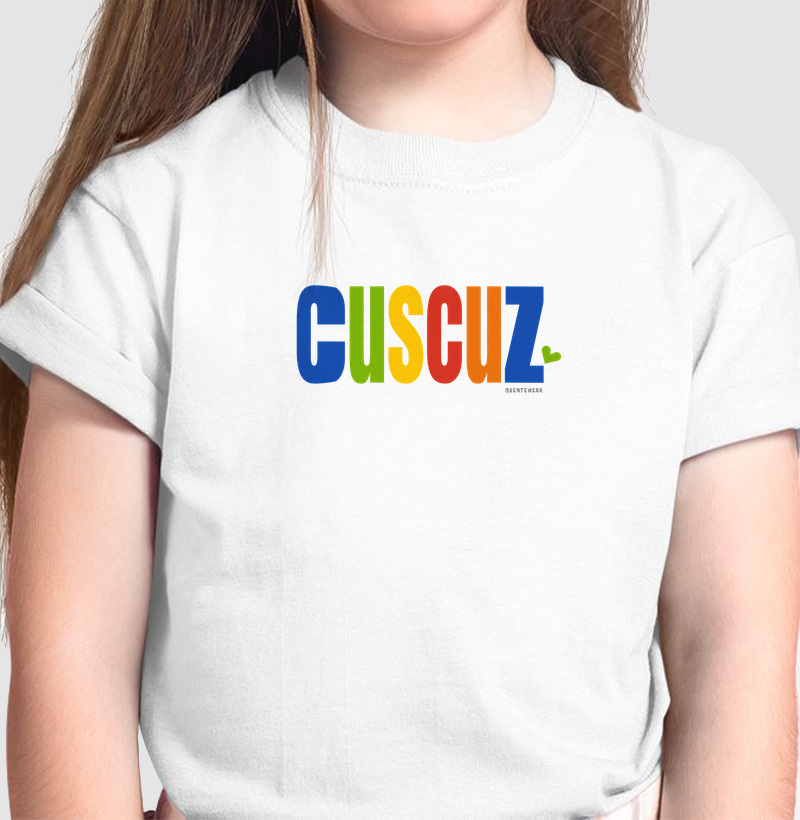 Camiseta Infantil Cuscuz | OxenteWear