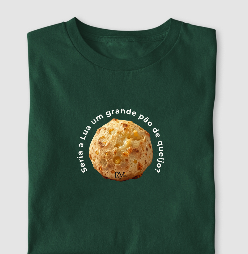 Seria a Lua um grande PÃO DE QUEIJO?