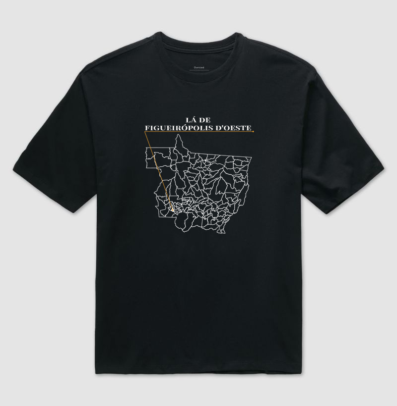 Figueirópolis D'Oeste | Origem MT - Camiseta Oversized