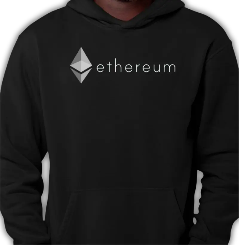 Moletom Ethereum Tipografia