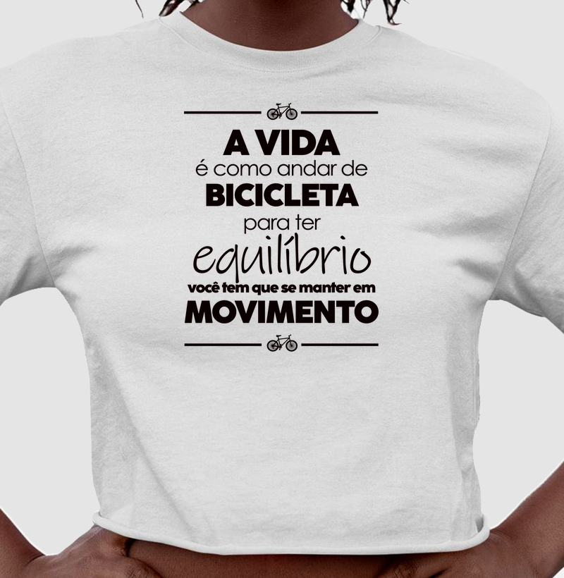 A Vida É Como Andar De Bicicleta