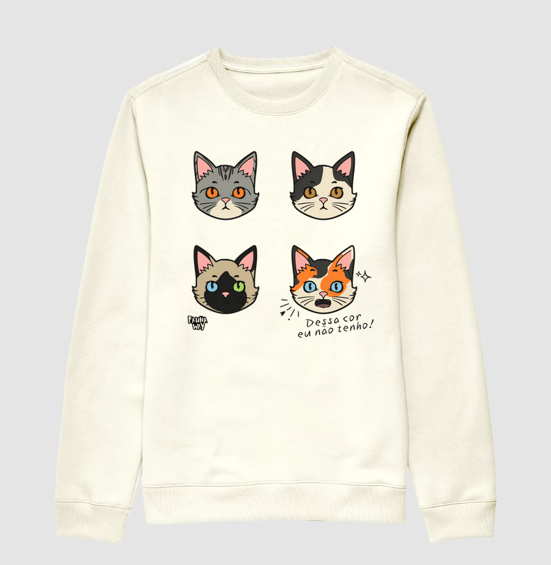 Suéter Dessa Cor eu Não Tenho