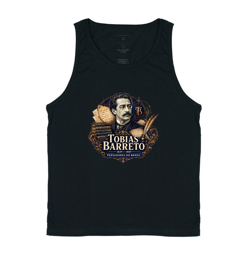Camiseta Tobias Barreto - Pensadores do Brasil